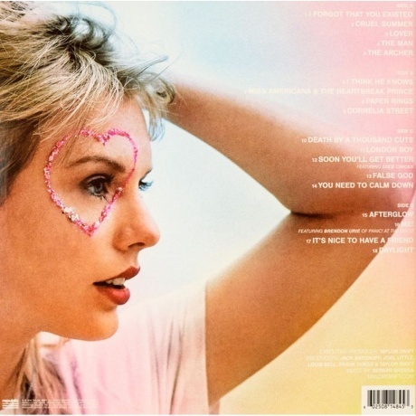 Taylor Swift - Lover (coloured) (0602508148453) виниловая пластинка - фото 3
