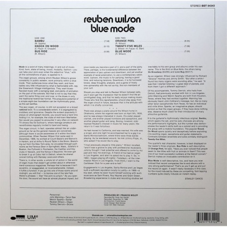 Reuben Wilson - Blue Mode (0602577531224) виниловая пластинка - фото 2