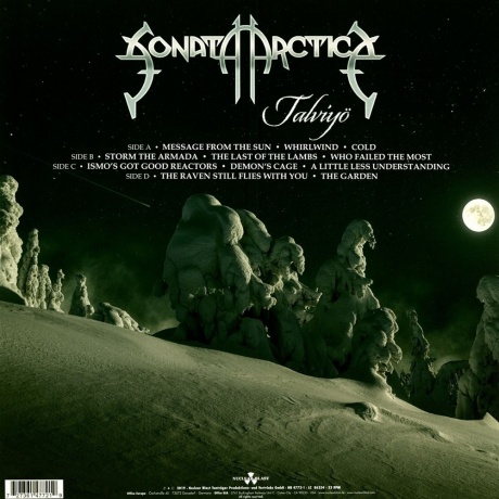 Sonata Arctica - Talviyo (0727361477219) виниловая пластинка - фото 2