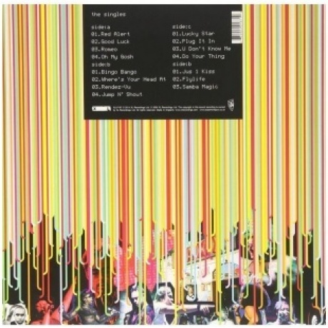 Basement Jaxx - The Singles (coloured) (0634904018719) виниловая пластинка - фото 2