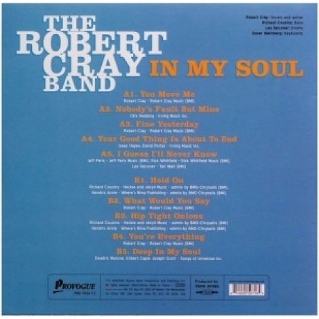 Robert Cray - In My Soul (coloured) (0810020507164) виниловая пластинка - фото 3
