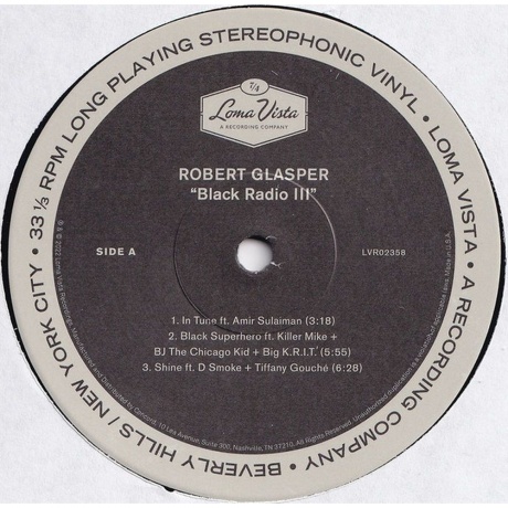 Robert Glasper - Black Radio III (0888072400313) виниловая пластинка - фото 2