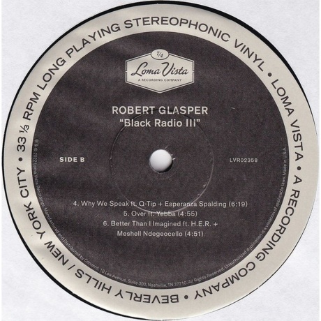 Robert Glasper - Black Radio III (0888072400313) виниловая пластинка - фото 3