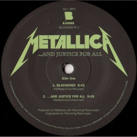 Metallica - ...And Justice For All (0602567690238) виниловая пластинка - фото 4