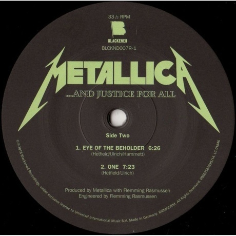 Metallica - ...And Justice For All (0602567690238) виниловая пластинка - фото 5