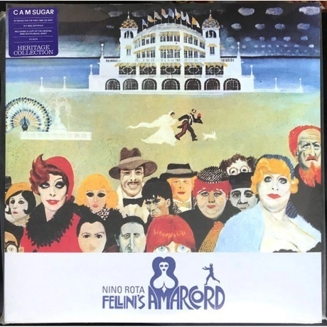 OST - Amarcord (Nino Rota) (8024709220820) виниловая пластинка