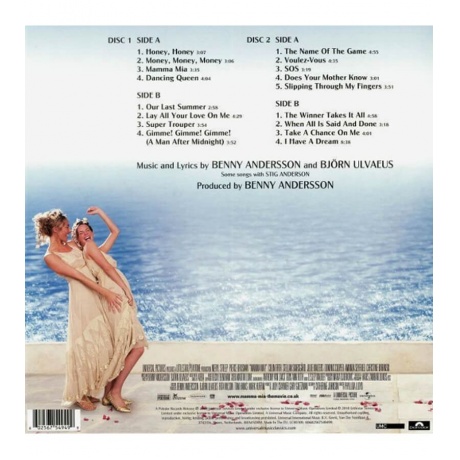 Виниловая пластинка OST, Mamma Mia! (ABBA) (0602567549499) - фото 3
