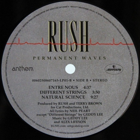 Rush - Permanent Waves (Box) (0602508607158) виниловая пластинка - фото 7