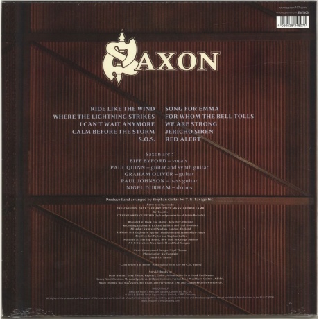 Saxon - Destiny (coloured) (4050538348071) виниловая пластинка - фото 2
