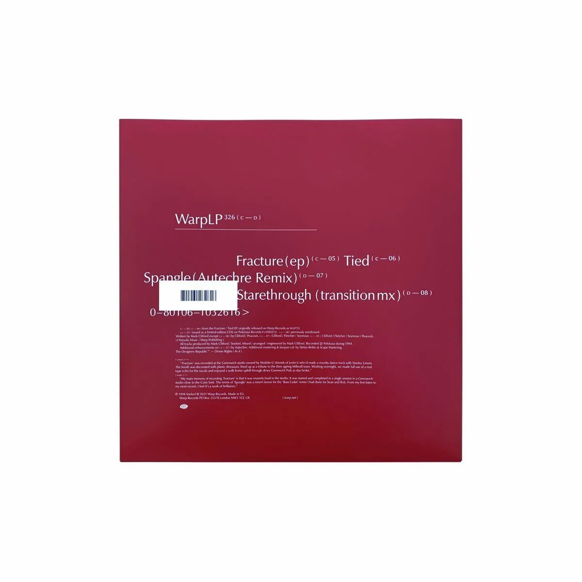 Виниловая пластинка Seefeel, St/Fr/Sp (0801061032616) - фото 6