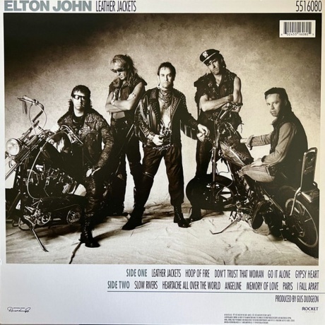 Elton John - Leather Jackets (0602455160805) виниловая пластинка - фото 2