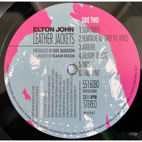 Elton John - Leather Jackets (0602455160805) виниловая пластинка - фото 4