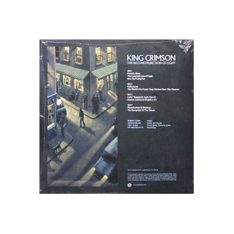 Виниловая пластинка King Crimson, The Reconstrukction Of Light (0633367911414) - фото 2