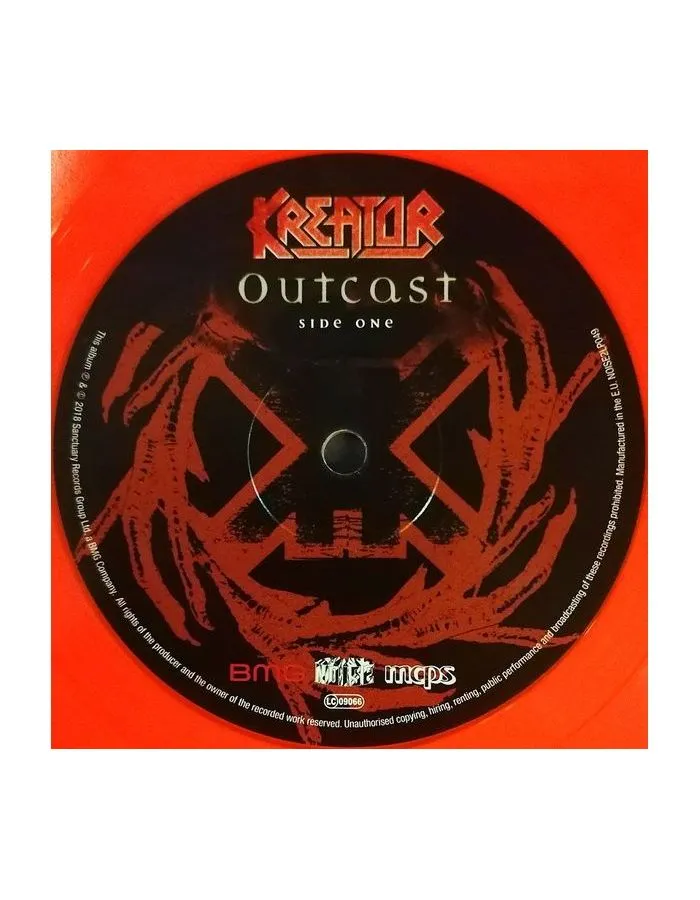 Виниловая пластинка Kreator, Outcast (coloured) (4050538336719) - фото 10