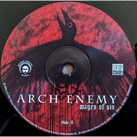 Arch Enemy - Wages Of Sin (0196588004612) виниловая пластинка - фото 4