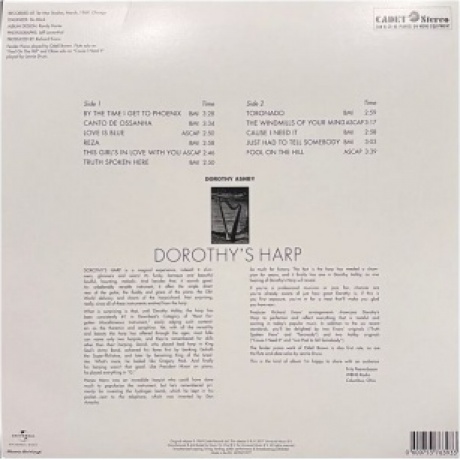 Dorothy Ashby - Dorothy's Harp (0600753763933) виниловая пластинка - фото 2