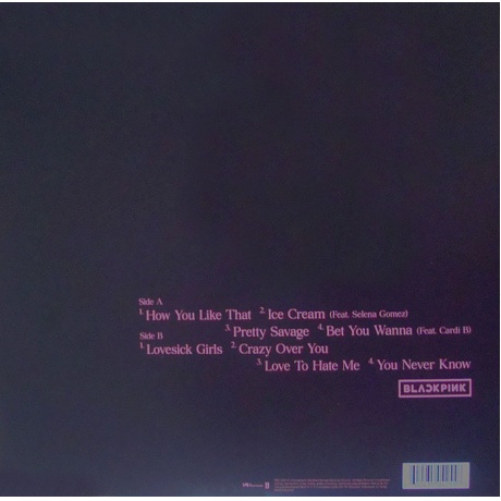 Виниловая пластинка Blackpink, The Album (coloured) (0602435042558) - фото 2