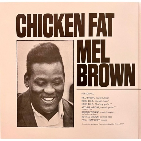 Mel Brown - Chicken Fat (0602445991600) виниловая пластинка - фото 2