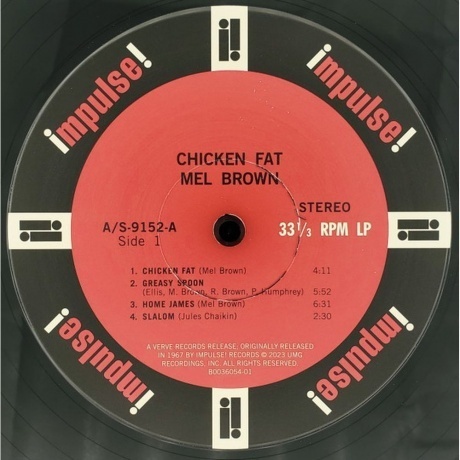 Mel Brown - Chicken Fat (0602445991600) виниловая пластинка - фото 5