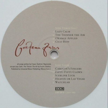 Cocteau Twins - Stars And Topsoil (coloured) (0652637001914) виниловая пластинка - фото 6