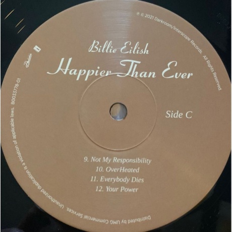 Billie Eilish - Happier Than Ever (0602435973548) виниловая пластинка - фото 9