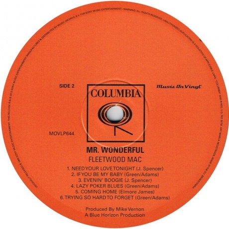 Fleetwood Mac - Mr. Wonderful (8718469531738) виниловая пластинка - фото 5
