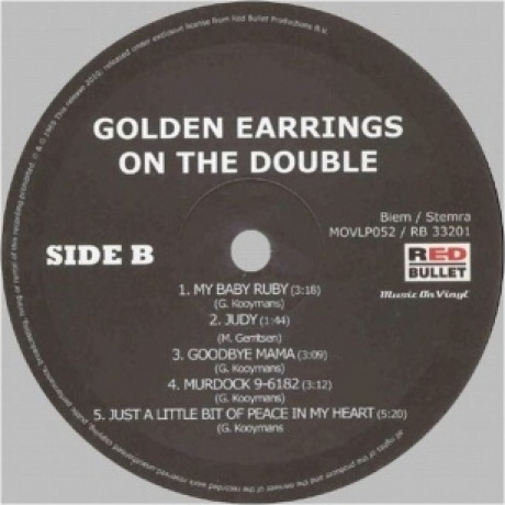 Golden Earring - On The Double (8712944332018) виниловая пластинка - фото 5