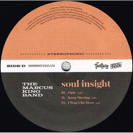 The Marcus King Band - Soul Insight (0888072234437) виниловая пластинка - фото 6