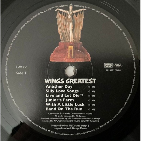 Paul McCartney - Wings Greatest (0602567372400) виниловая пластинка - фото 3