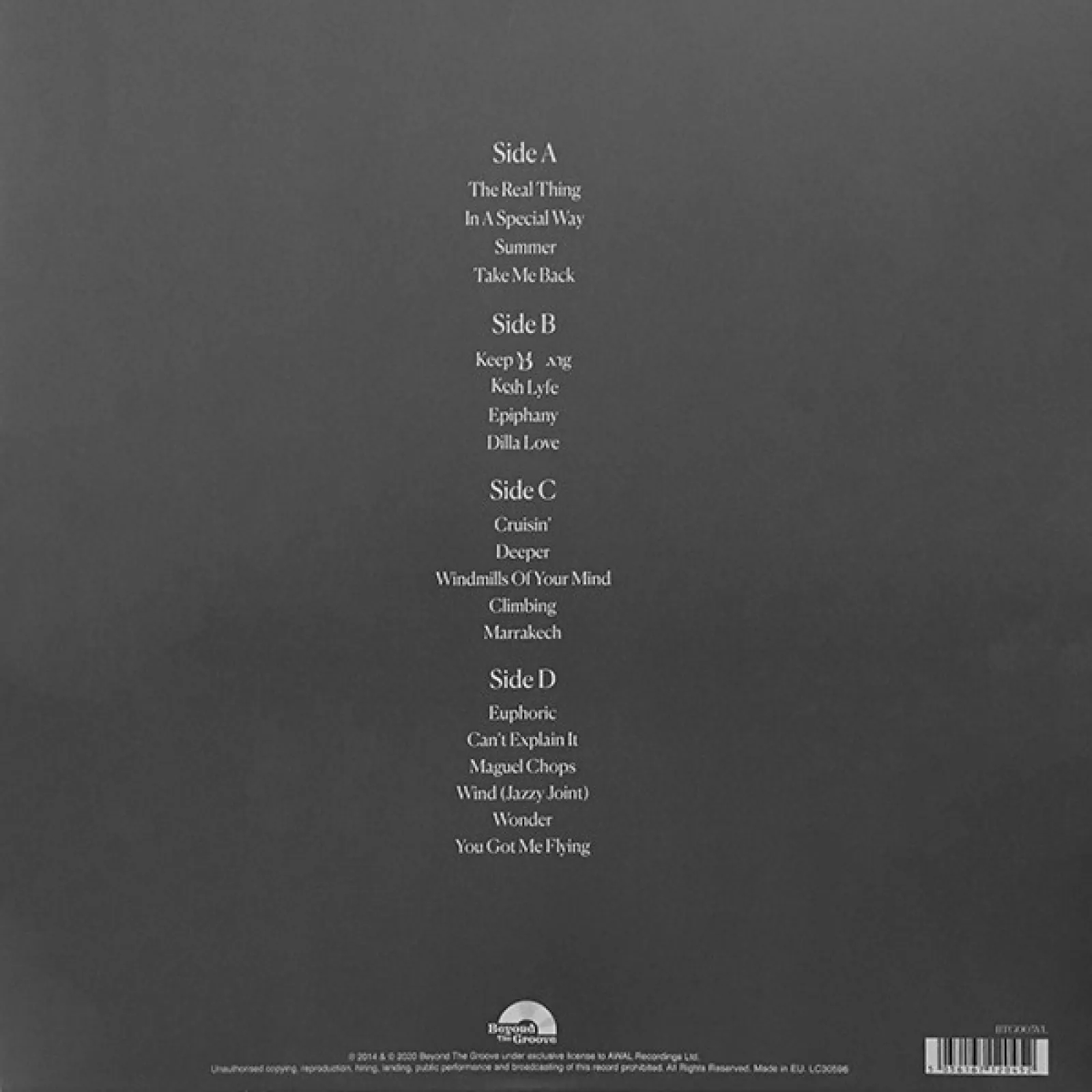 Виниловая пластинка Misch, Tom, Beat Tape 1 (5056167120452) - фото 2