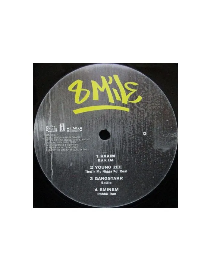 Виниловая пластинка OST, 8 Mile (Various Artists) (0606949350819) - фото 6