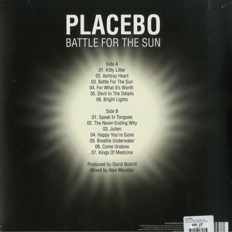 Placebo - Battle For The Sun (5056167110477) виниловая пластинка - фото 2