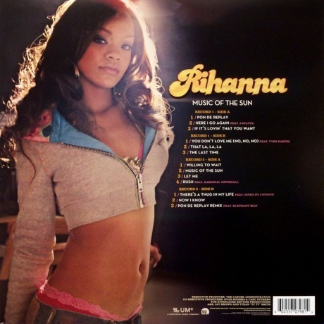 Rihanna - Music Of The Sun (0602557079814) виниловая пластинка - фото 2