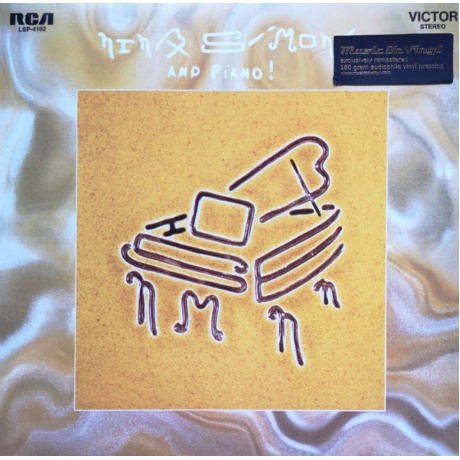 Виниловая пластинка Simone, Nina, Nina Simone And Piano (8713748980948) - фото 1