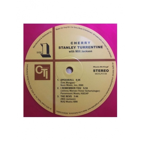 Виниловая пластинка Turrentine, Stanley, Cherry (coloured) (8719262024595) - фото 7