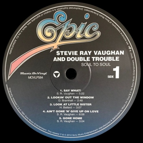 Stevie Ray Vaughan - Soul To Soul (8718469531189) виниловая пластинка - фото 4