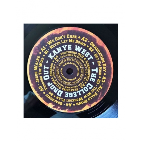 Виниловая пластинка West, Kanye, The College Dropout (0602498617410) - фото 4