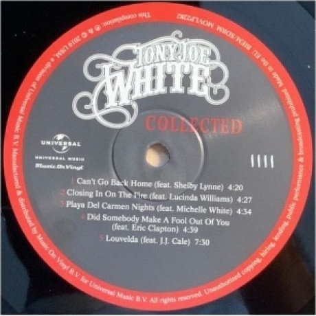 Tony Joe White - Collected (8719262012547) виниловая пластинка - фото 4