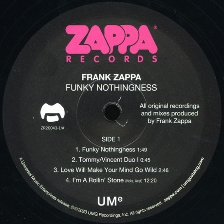 Frank Zappa - Funky Nothingness (0602455270801) виниловая пластинка - фото 5