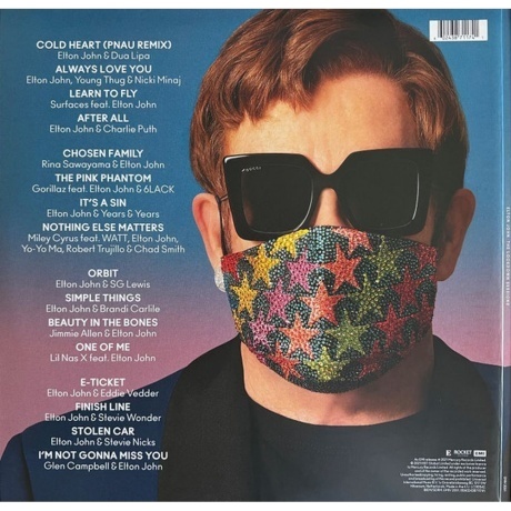 Elton John - The Lockdown Sessions (0602438711741) виниловая пластинка - фото 4
