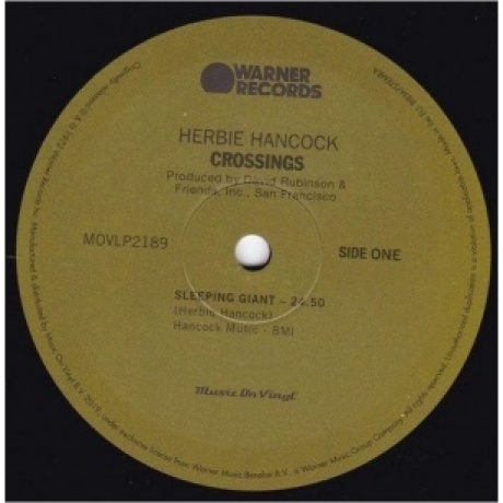 Herbie Hancock - Crossings (8719262007154) виниловая пластинка - фото 5