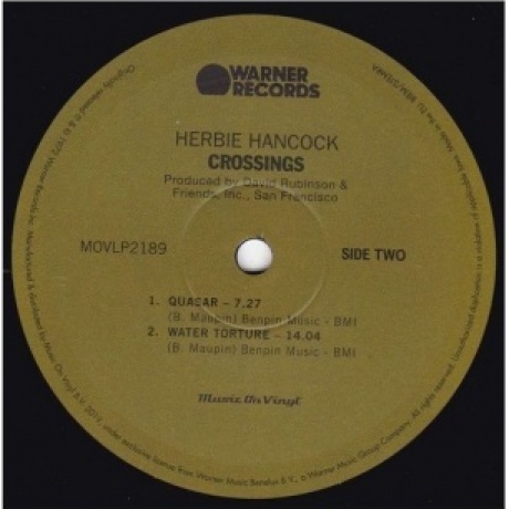 Herbie Hancock - Crossings (8719262007154) виниловая пластинка - фото 6