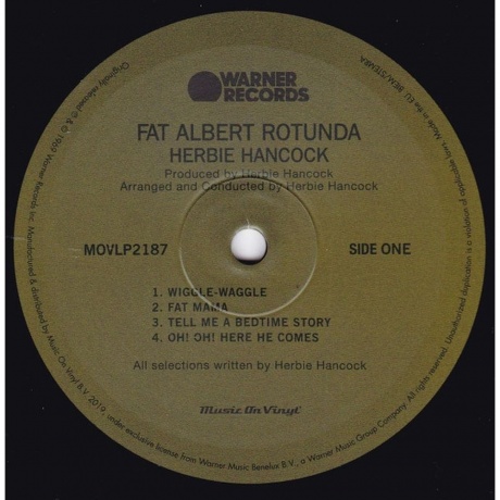Herbie Hancock - Fat Albert Rotunda (8719262007130) виниловая пластинка - фото 3