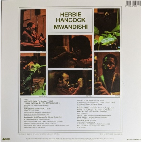 Hancock, Herbie, Mwandishi (8719262007147) виниловая пластинка - фото 3