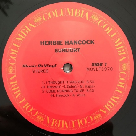 Herbie Hancock - Sunlight (8719262004733) виниловая пластинка - фото 3
