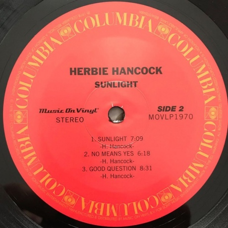 Herbie Hancock - Sunlight (8719262004733) виниловая пластинка - фото 4