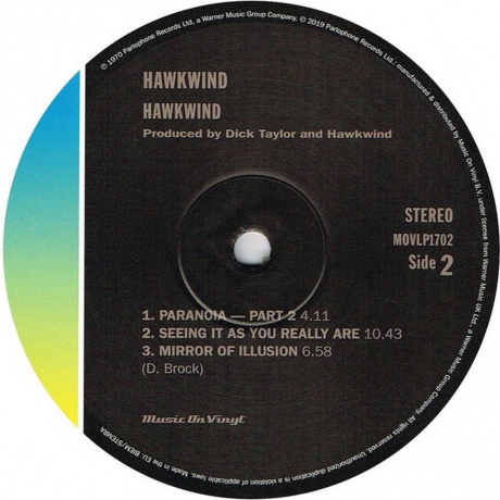 Hawkwind - Hawkwind (8719262001602) виниловая пластинка - фото 5