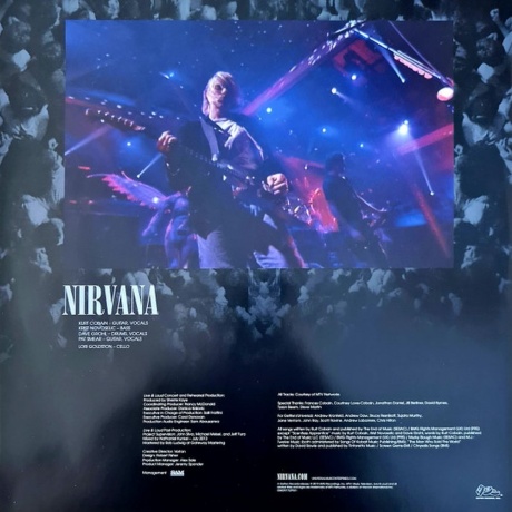 Nirvana - Live And Loud (0602577329531) виниловая пластинка - фото 8