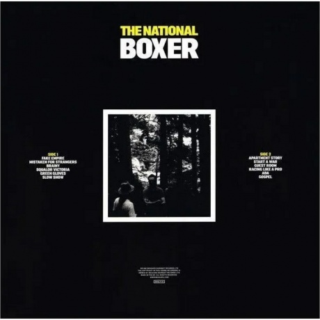 The National - Boxer (0607618025212) виниловая пластинка - фото 3