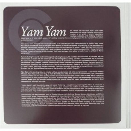 Mark Turner - Yam Yam (Audiophile Edition) (8435395503010) виниловая пластинка - фото 3